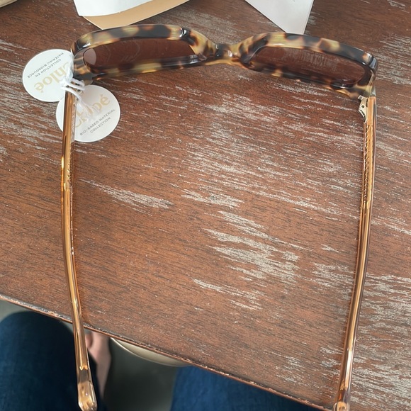 Chloe NWT CH0079S 001 Havana brown sunglasses with suede logo case and paperwork - Picture 15 of 16